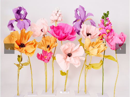 Bright Giant Flowers Set